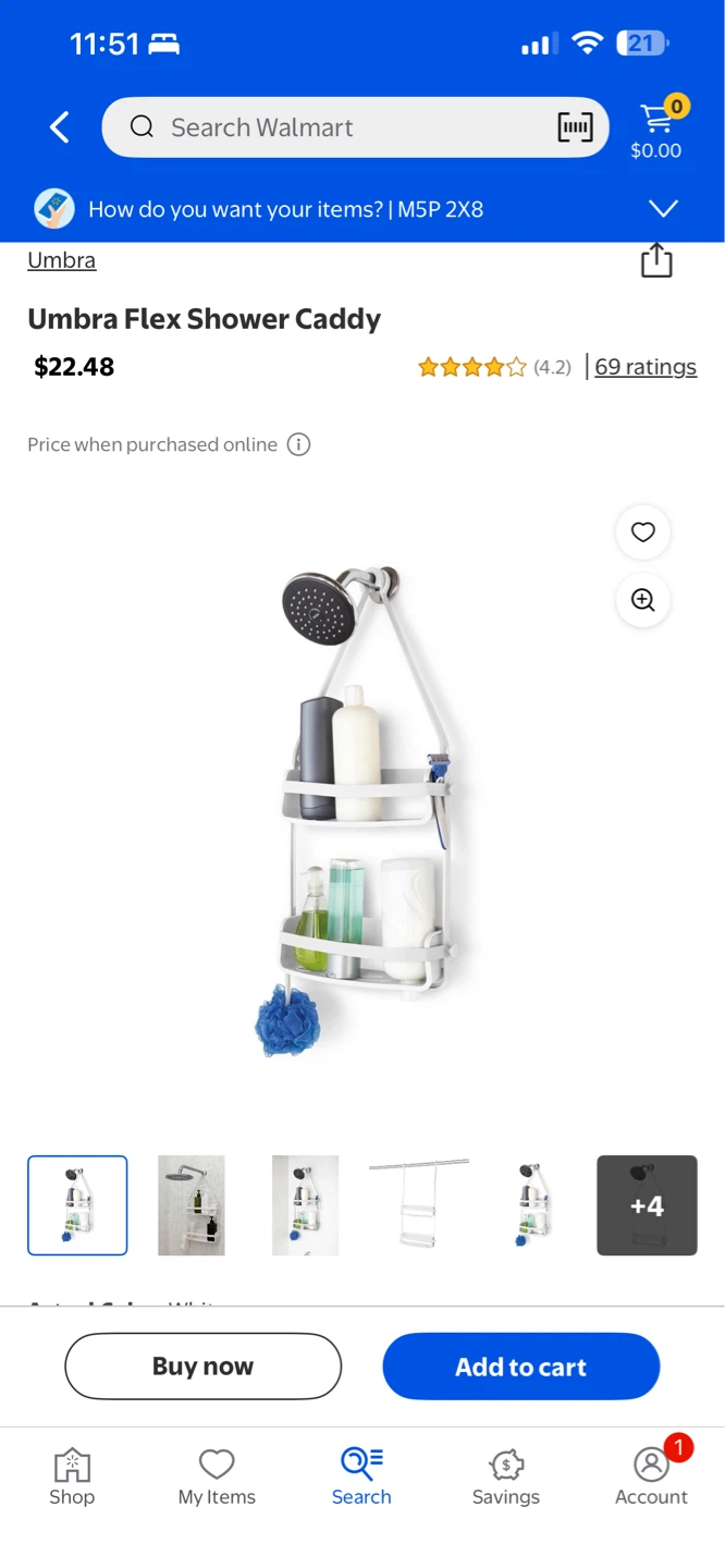 Umbra Flex Shower Caddy
