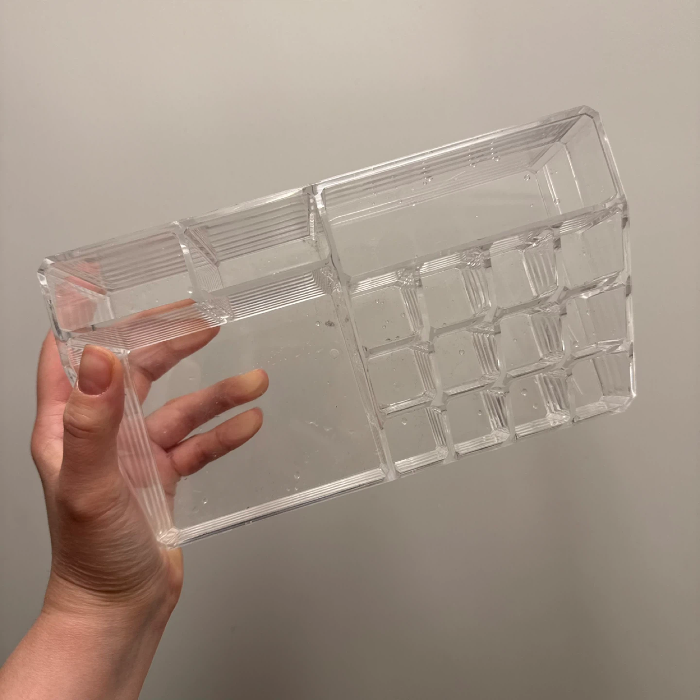 Transparent 1 Tier Makeup lipstick Organizer - photo 3
