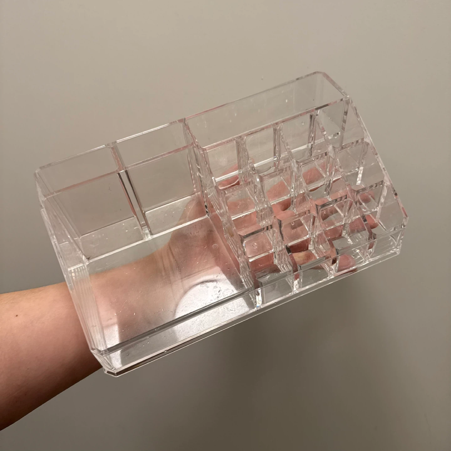 Transparent 1 Tier Makeup lipstick Organizer - photo 2