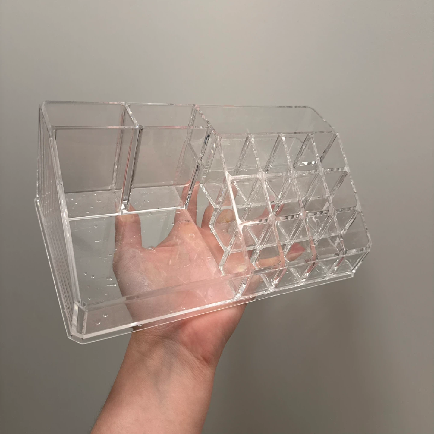 Transparent 1 Tier Makeup lipstick Organizer - photo 4