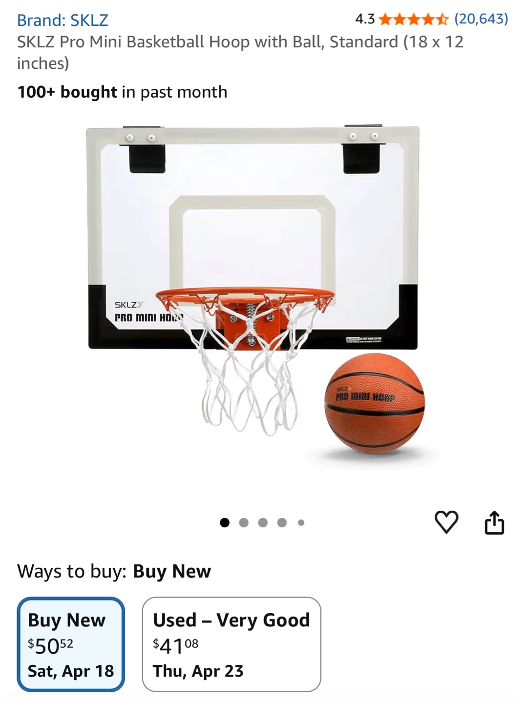 New SKLZ Pro Mini Hoop Original Edition - photo 4