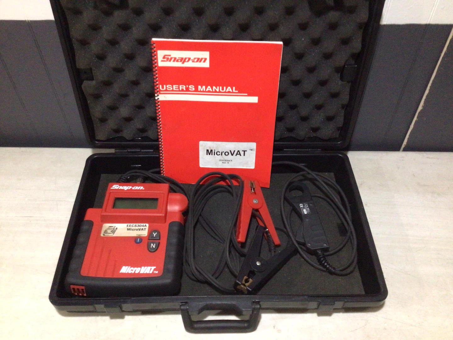 Snap-on MicroVAT Battery & Charging System Tester - photo 3