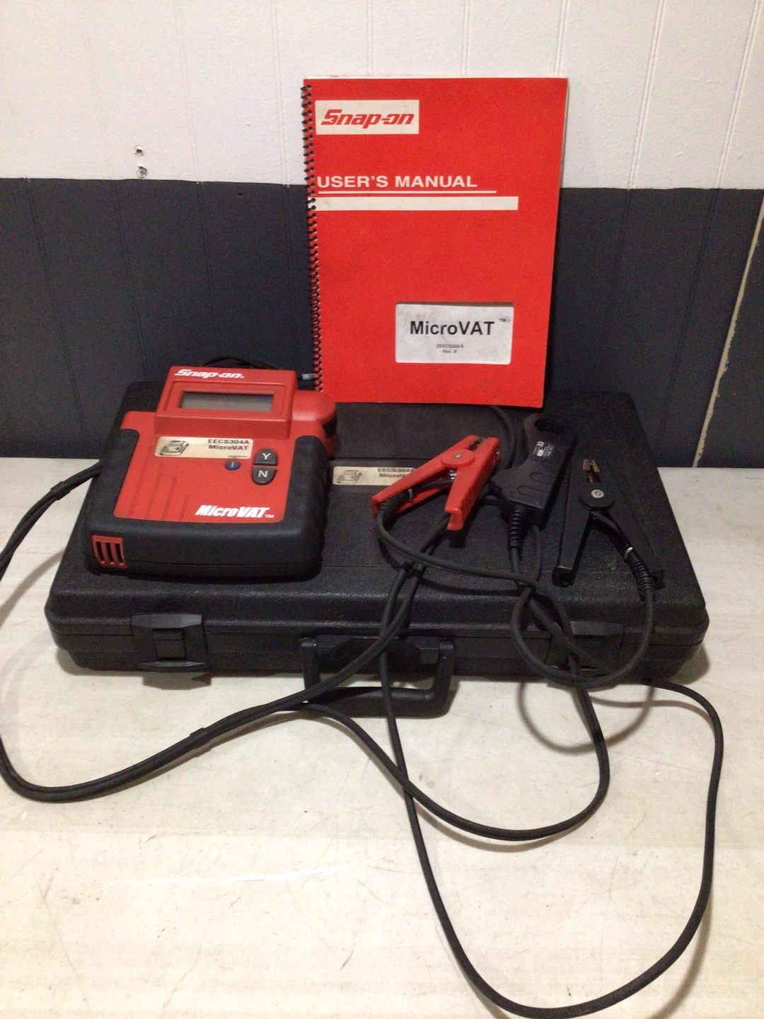 Snap-on MicroVAT Battery & Charging System Tester - photo 5
