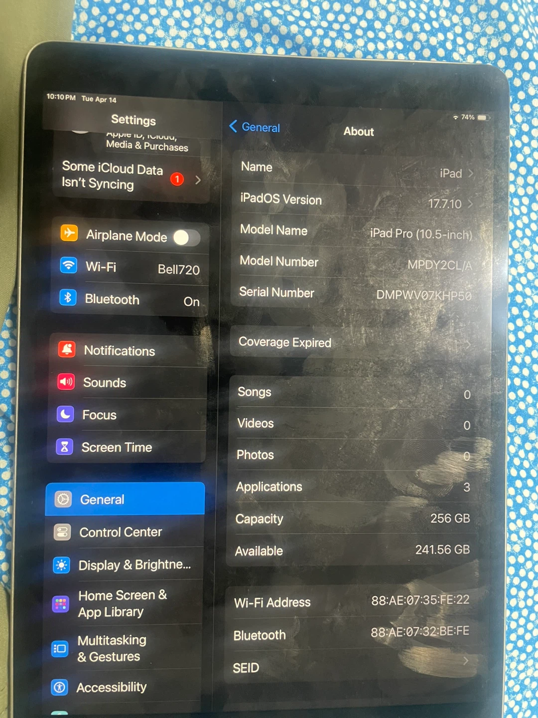 Apple iPad Pro (10.5-inch) 256 GB Silver - photo 3