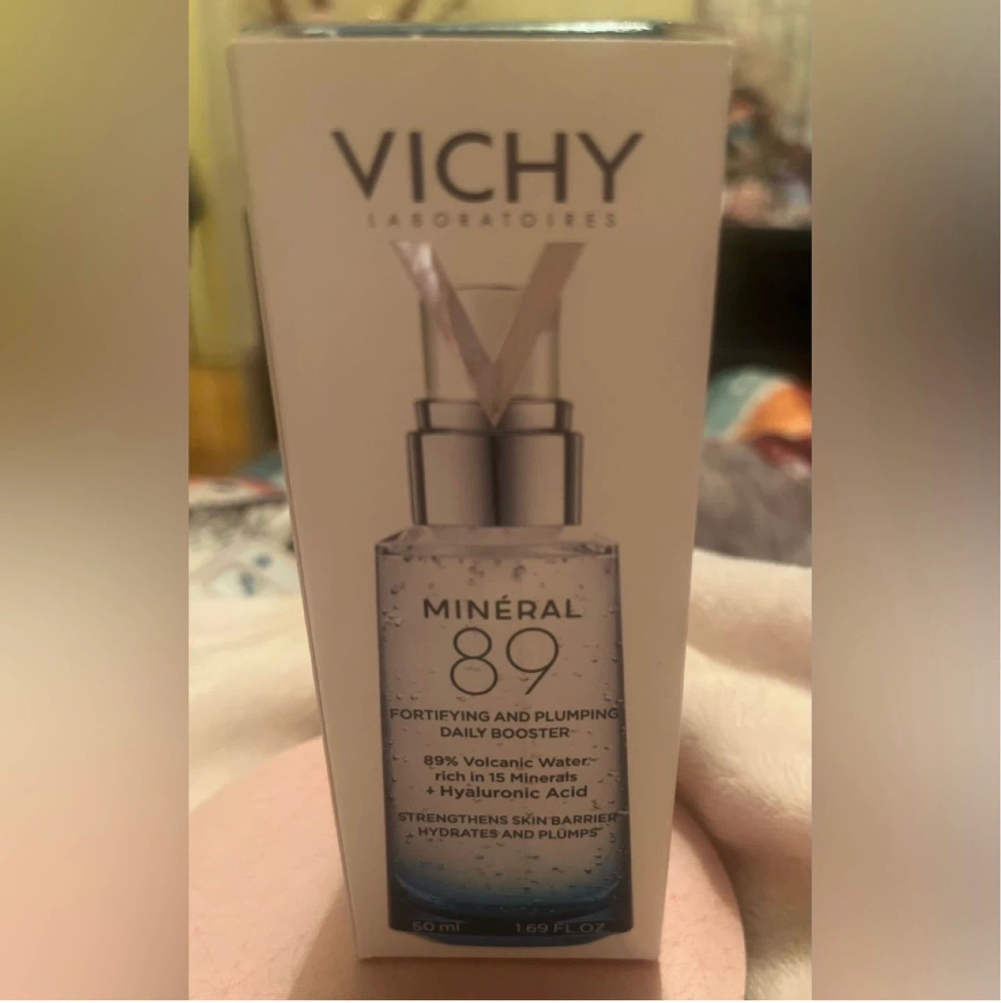 Vichy Mineral 89 Hyaluronic Acid Serum with Minerals- 50ml