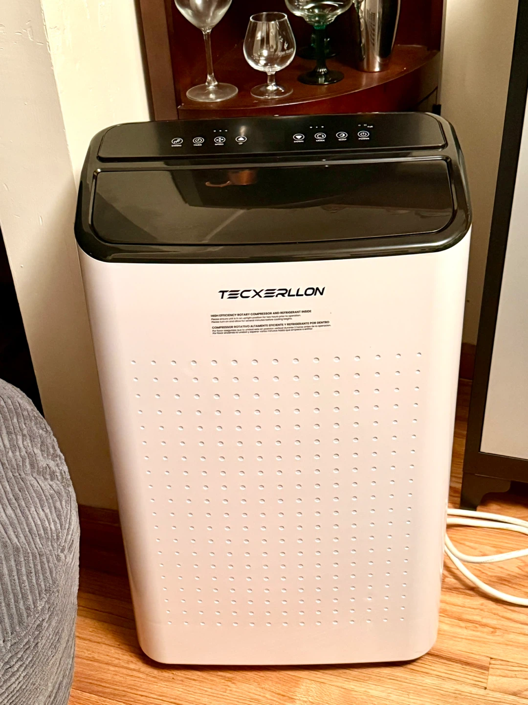 White Portable Air Conditioner 15,000 BTU - photo 2