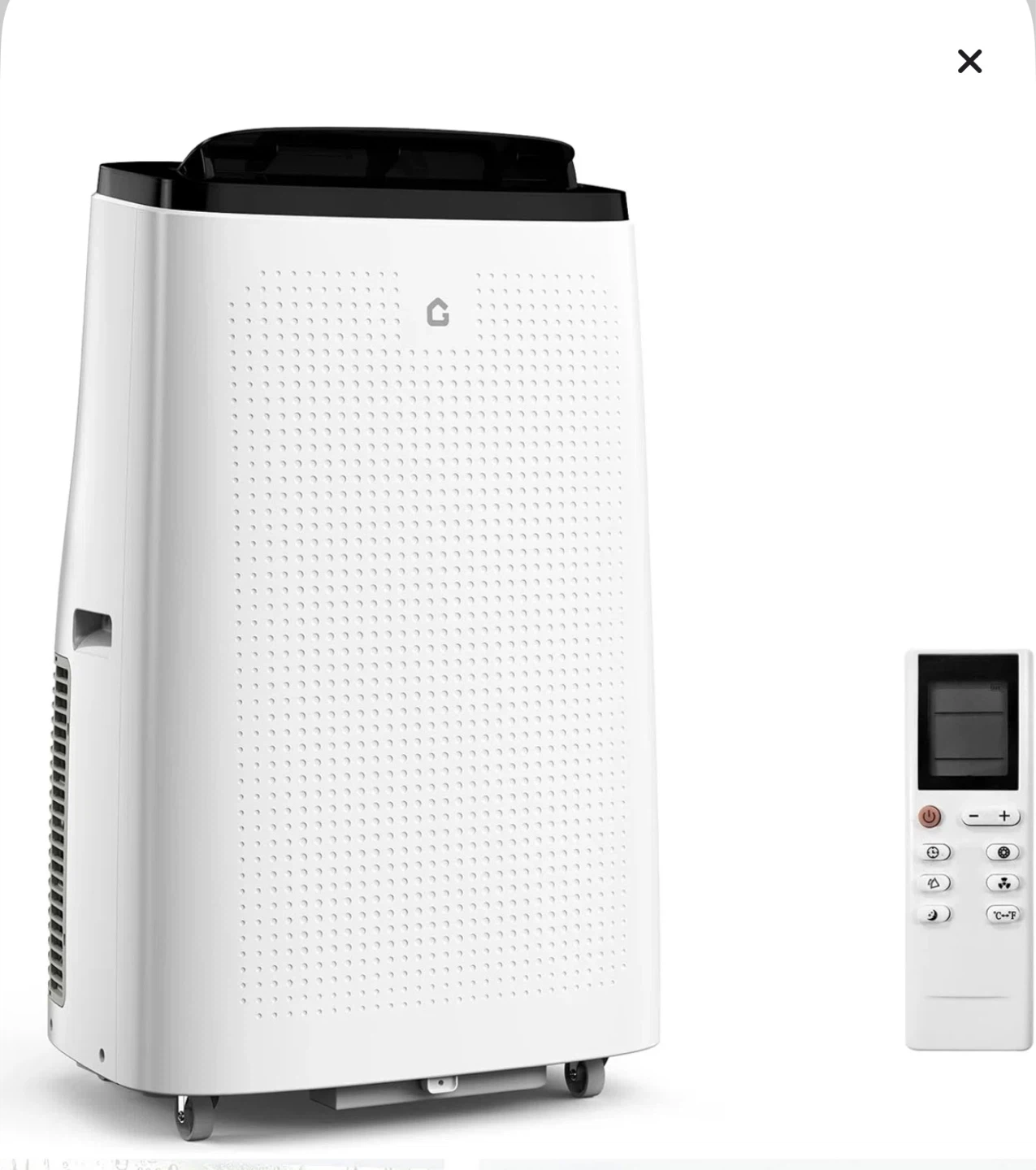 White Portable Air Conditioner 15,000 BTU - photo 5