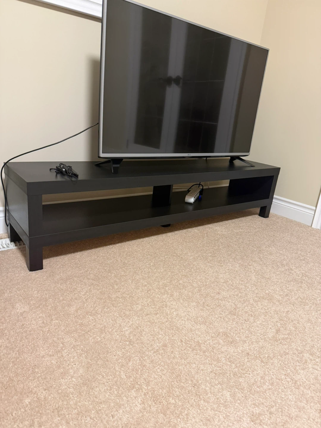 Black TV Stand