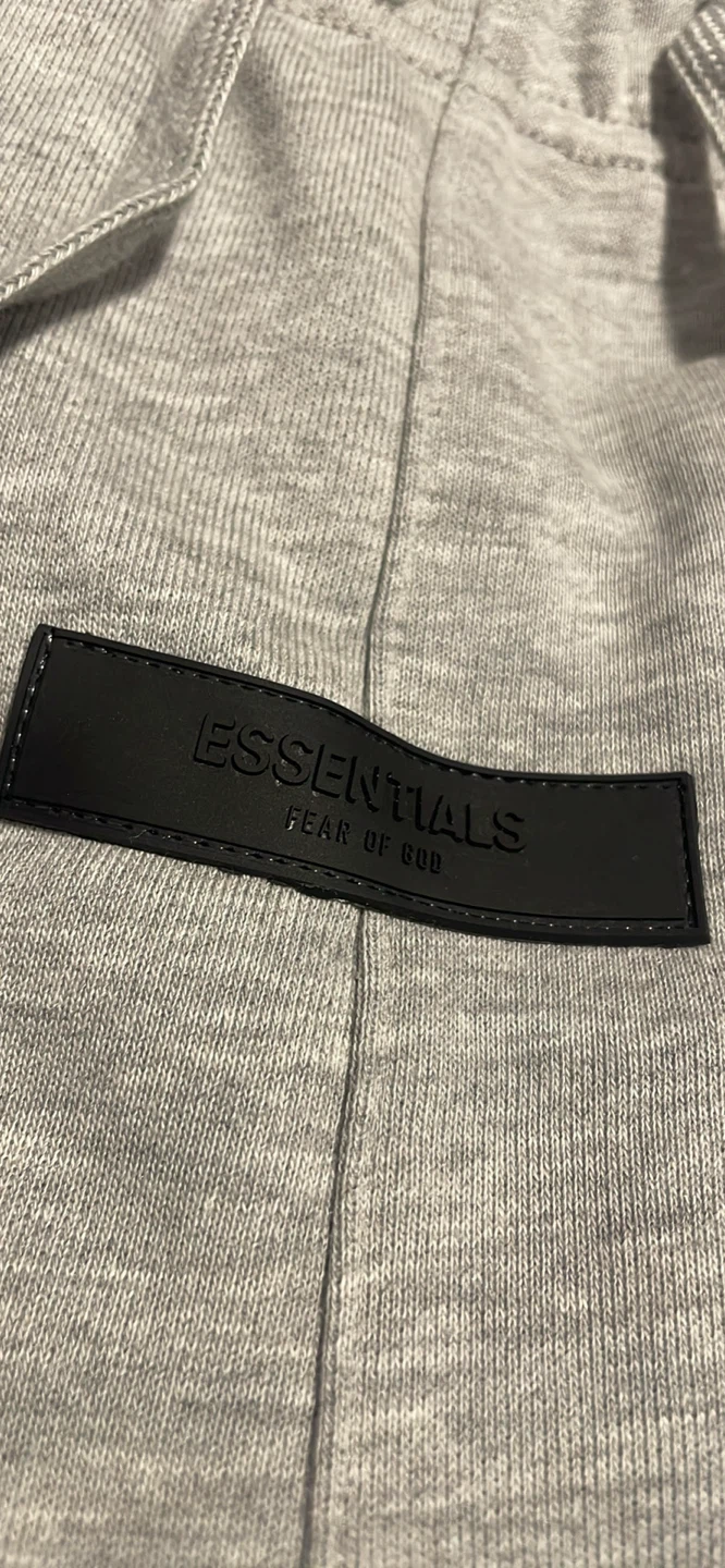 ESSENTIALS FoG Grey Sweat Shorts - photo 3