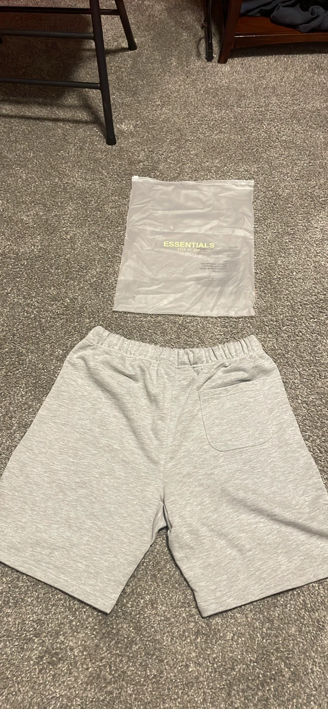 ESSENTIALS FoG Grey Sweat Shorts