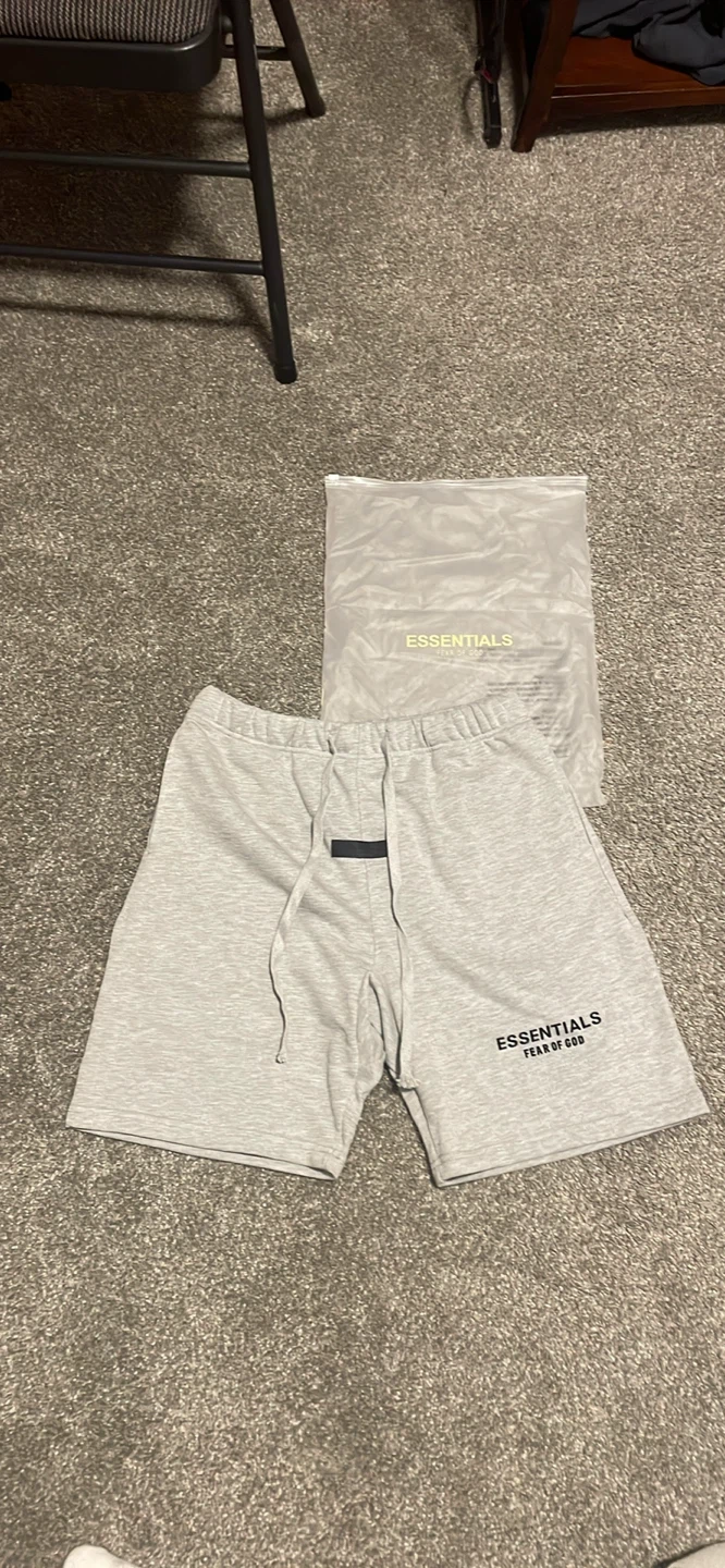 ESSENTIALS FoG Grey Sweat Shorts - photo 5