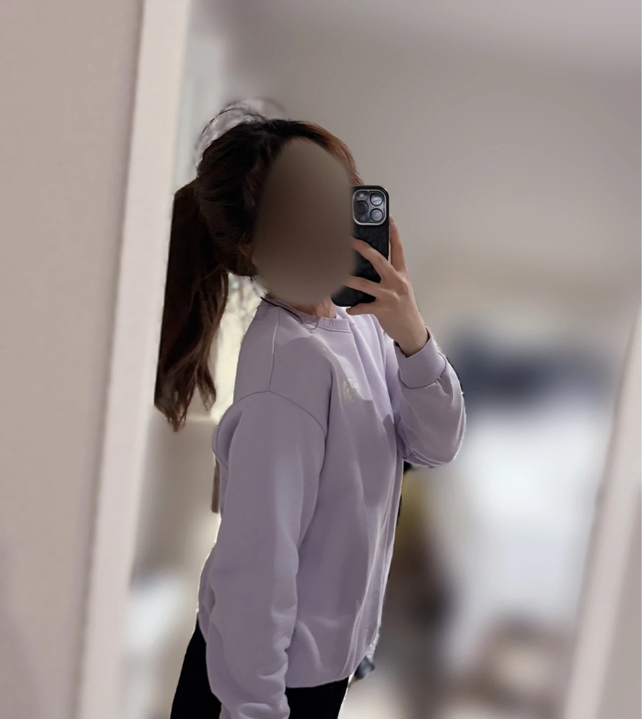 The North Face Light Purple Crewneck Sweatshirt - photo 2
