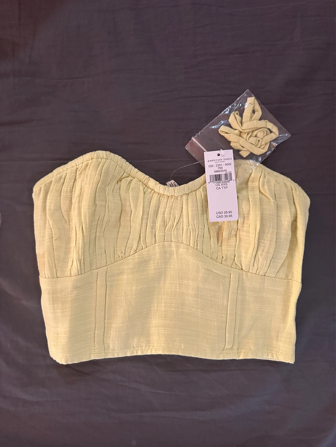 Bundle of 5 Women's Crop Tops