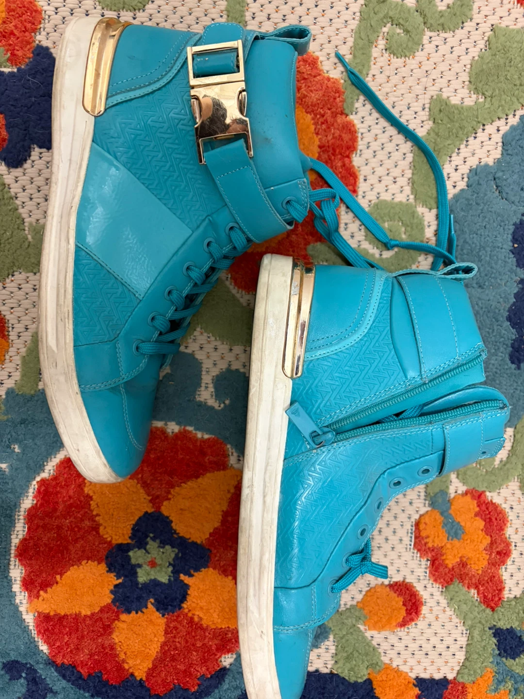 ALDO High-Top Sneakers - Turquoise - photo 4