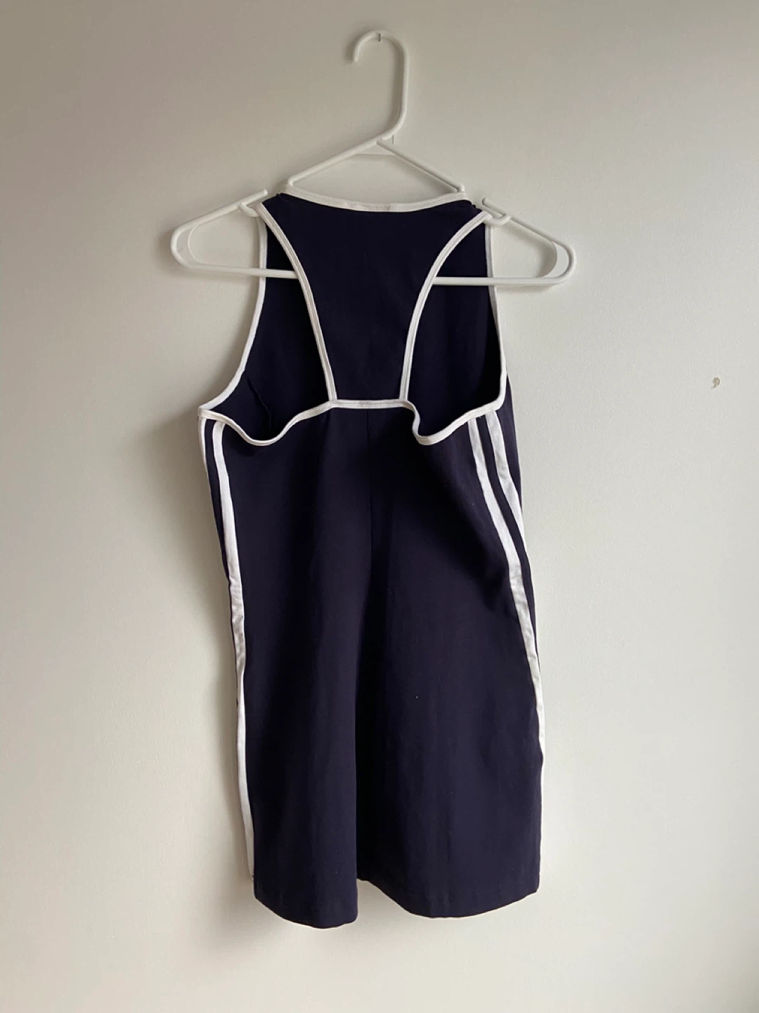 LBH Navy Blue Racerback Dress with White Trim - Size P - photo 4