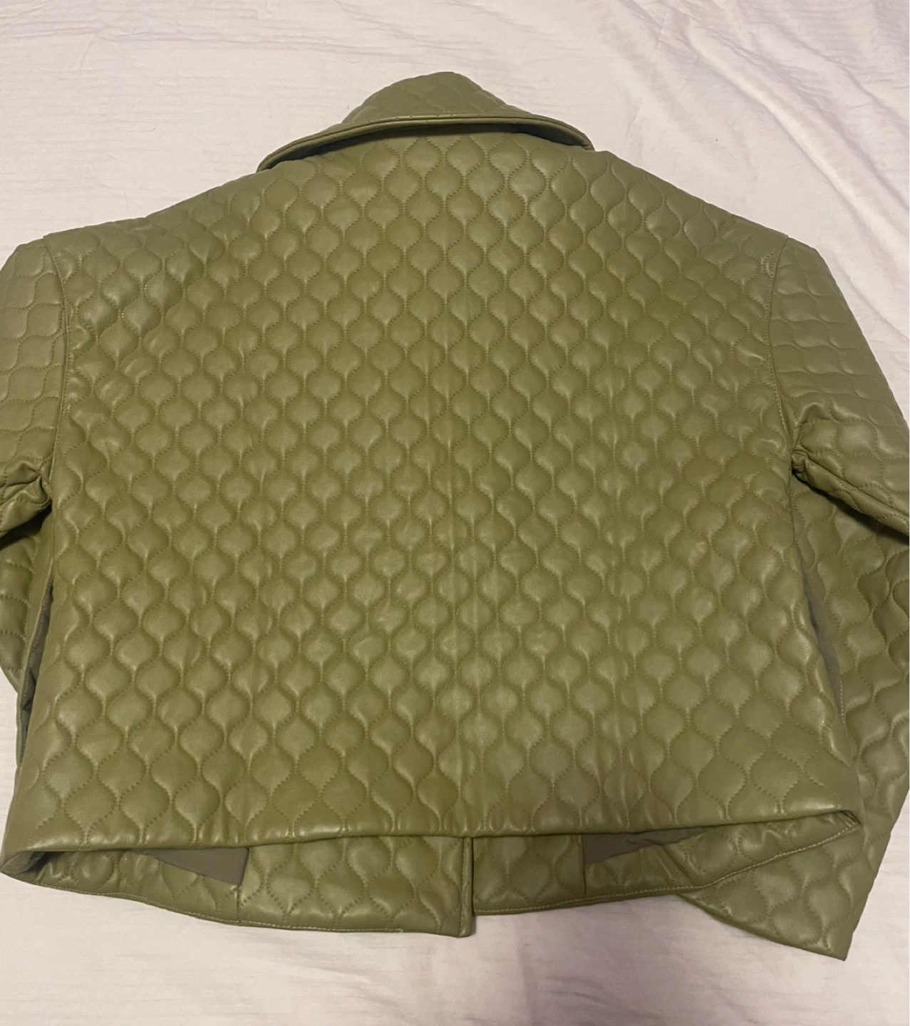GREYLIN Quilted Jacket - Olive Green, Size S - photo 4