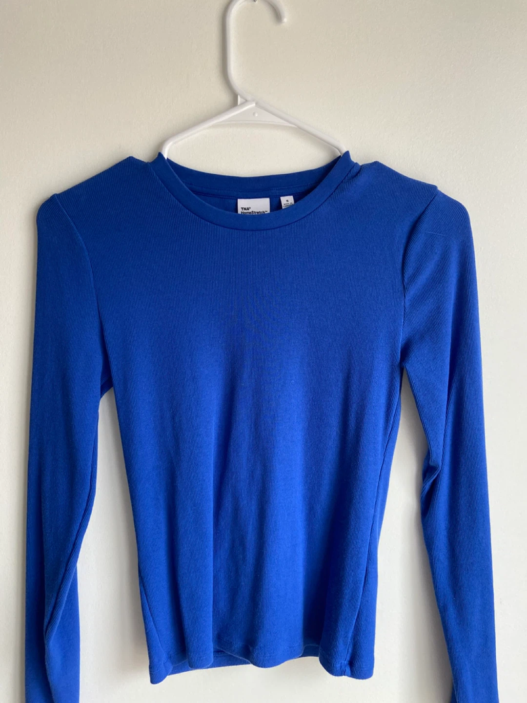 TNA HomeStretch Long Sleeve Top - Royal Blue - Size S - photo 2