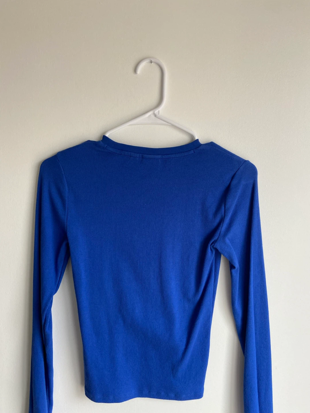 TNA HomeStretch Long Sleeve Top - Royal Blue - Size S - photo 4
