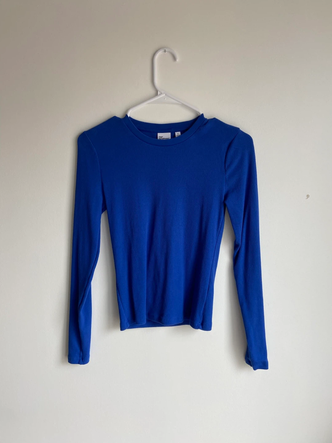 TNA HomeStretch Long Sleeve Top - Royal Blue - Size S