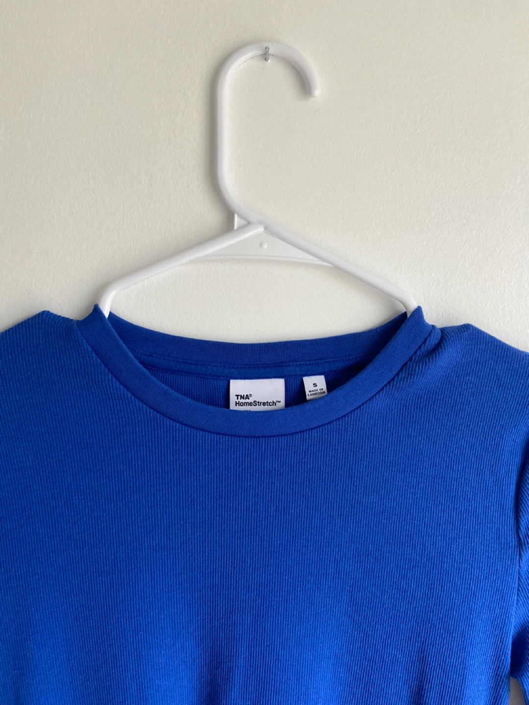 TNA HomeStretch Long Sleeve Top - Royal Blue - Size S - photo 3
