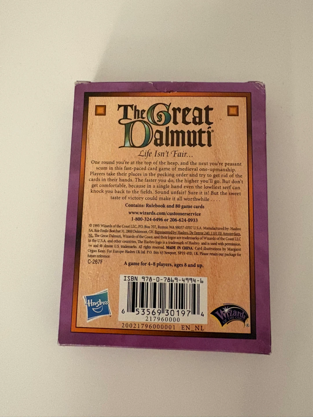 The Great Dalmuti Card Game by Wizards of the Coast - photo 2