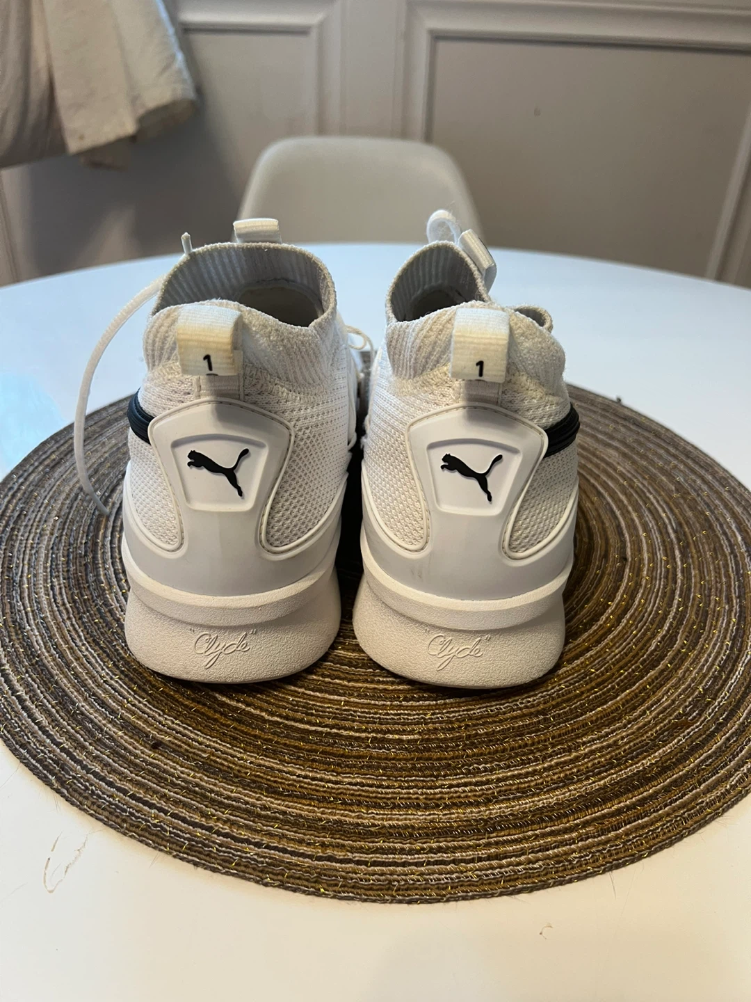 Puma White High-Top Sneakers - photo 2