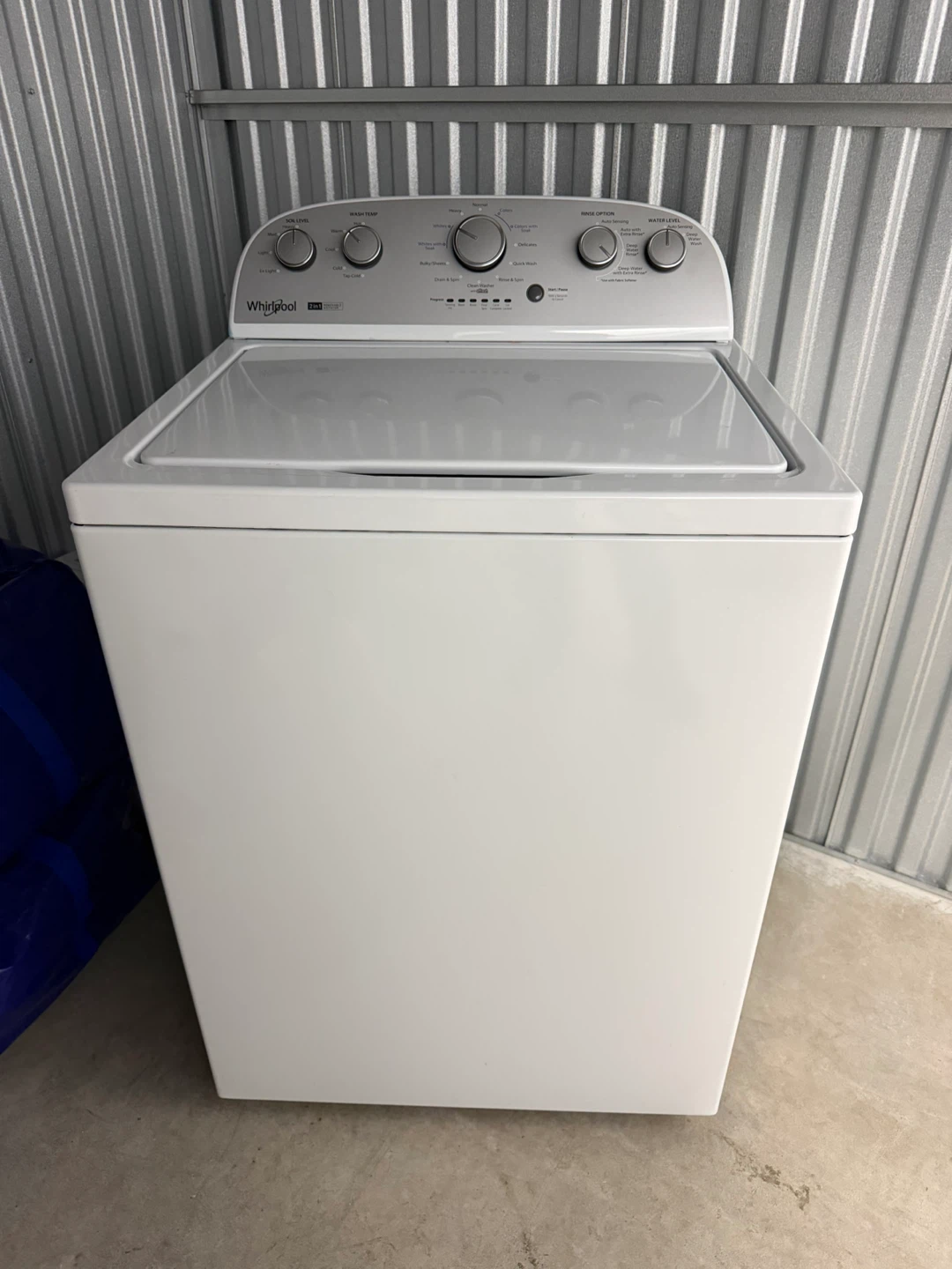 Whirlpool White Top Load Washing Machine - photo 3
