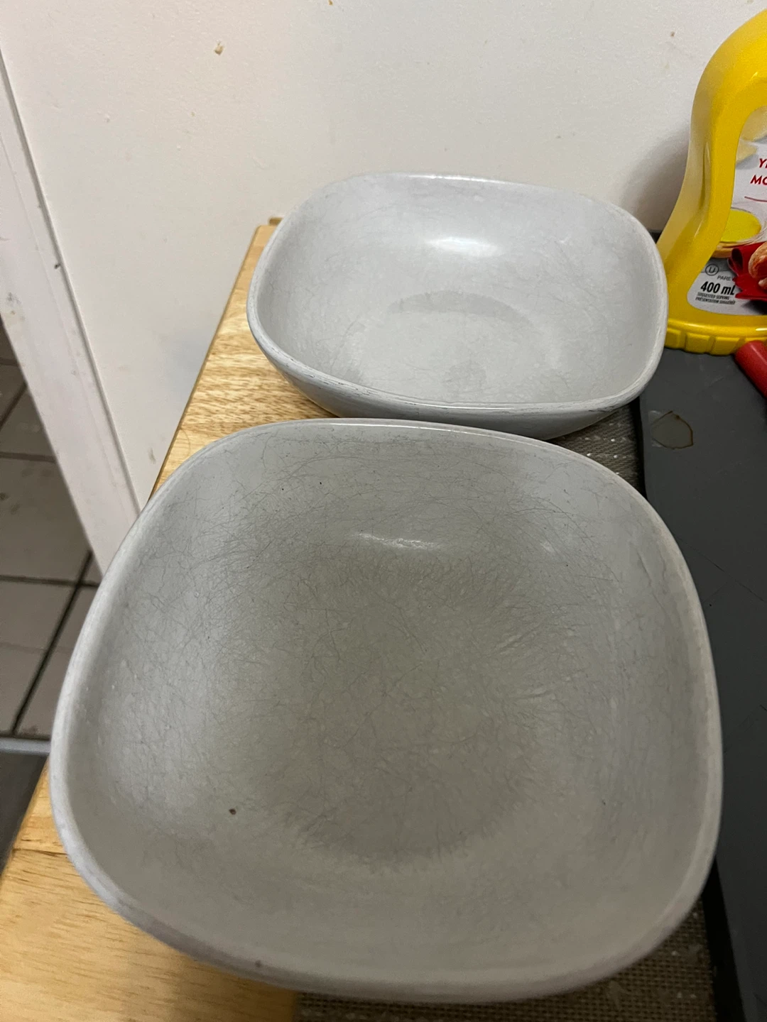 Set of 2 Square Bowls