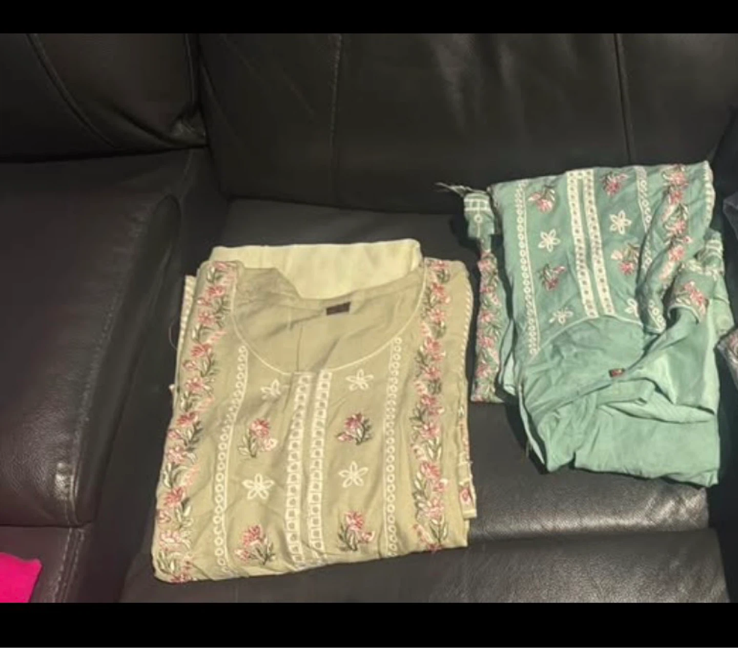 Embroidered Kurta Set 3 p - photo 3