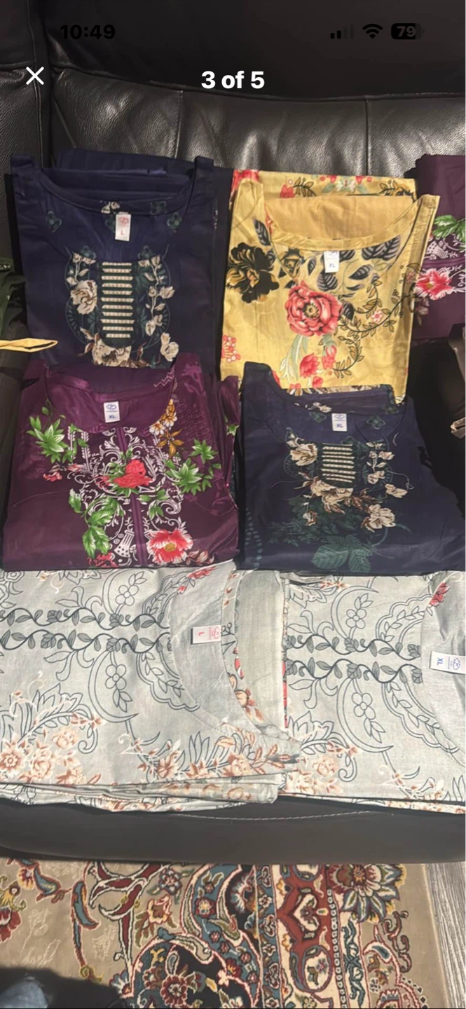 Women's Floral Print  cotton suit Colors - photo 3