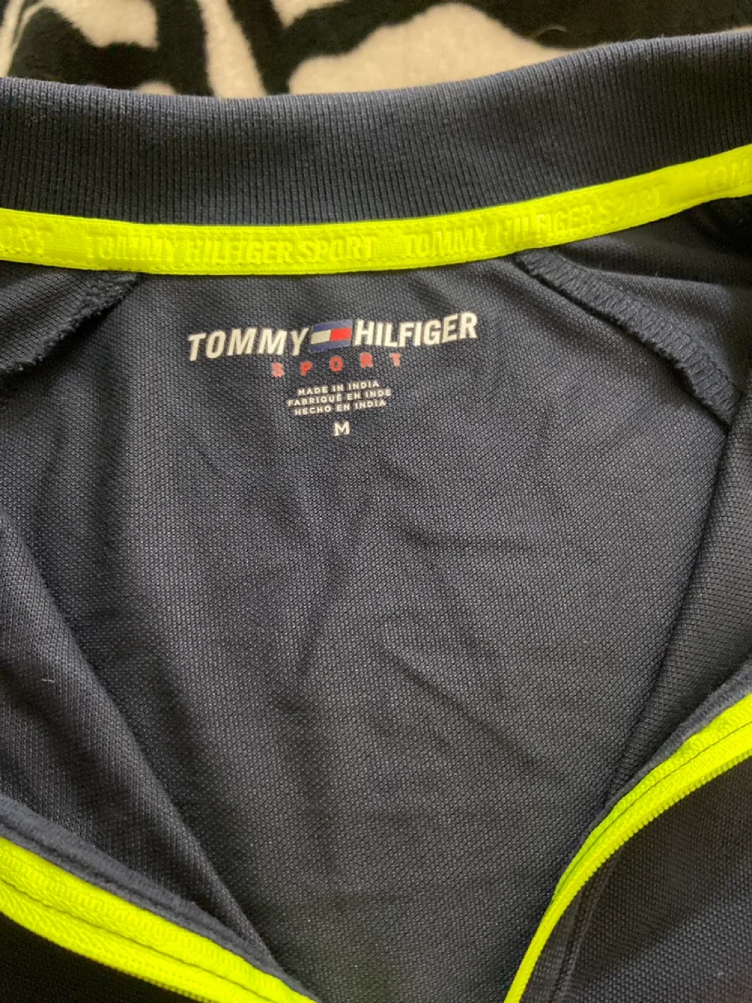Tommy Hilfiger Sport Navy Polo Shirt - Size M - photo 2