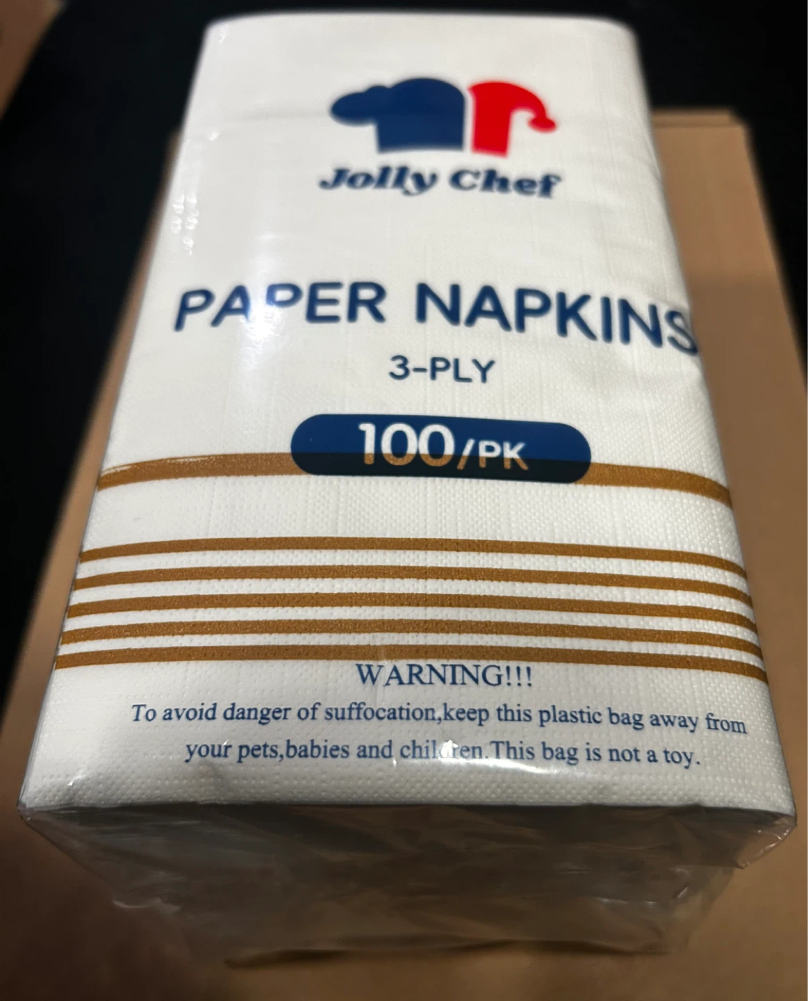 Paper Napkins - 3-Ply, 100 Count - photo 2