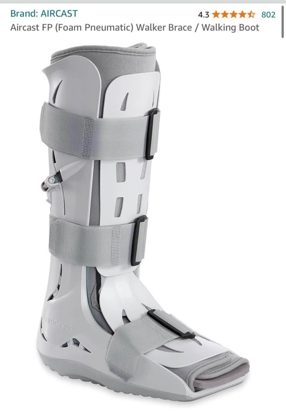 Brand new Aircast Walker Brace / Walking Boot
