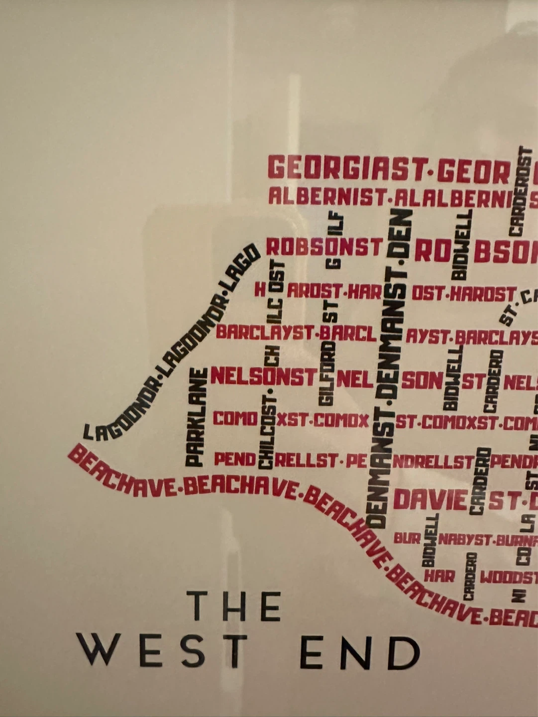 Vancouver Neighbourhood Map Art Prints (Set of 6) - photo 5