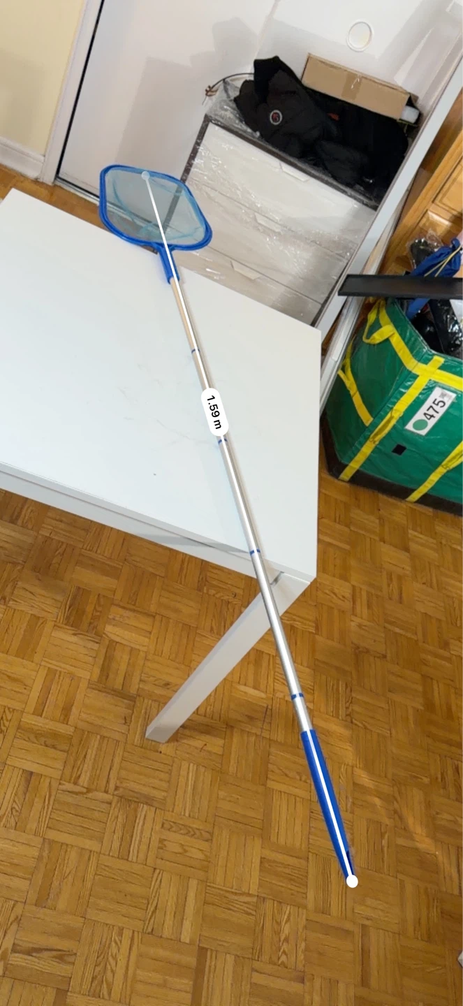 Pool Skimmer Net with Telescopic Pole - photo 3