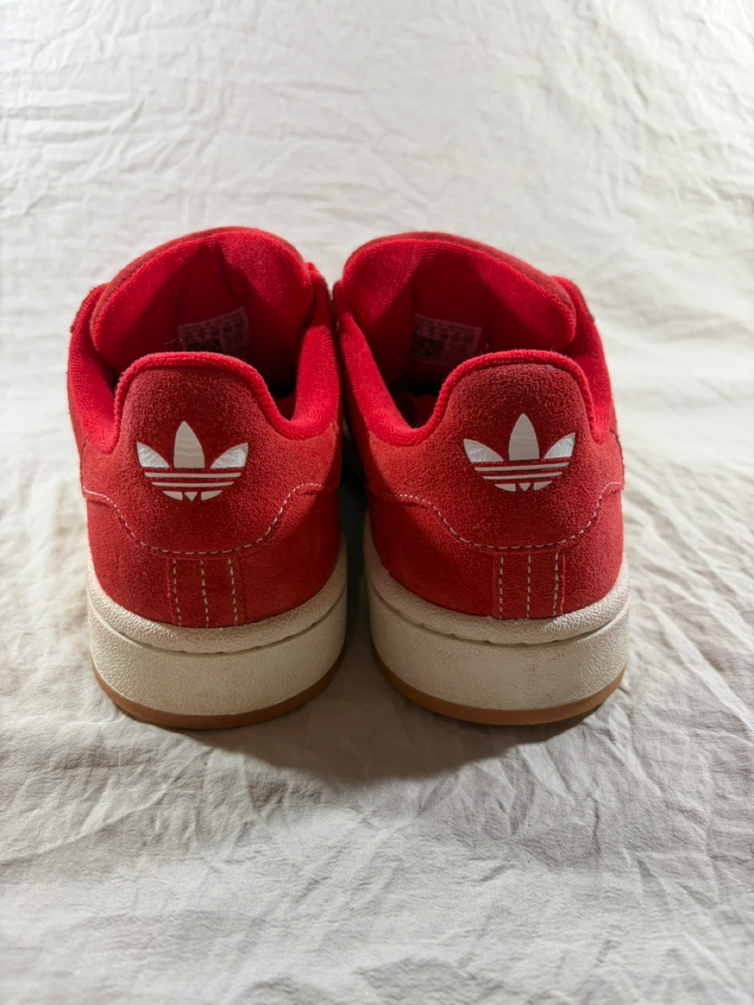 Adidas Campus Red Suede Shoes - photo 4