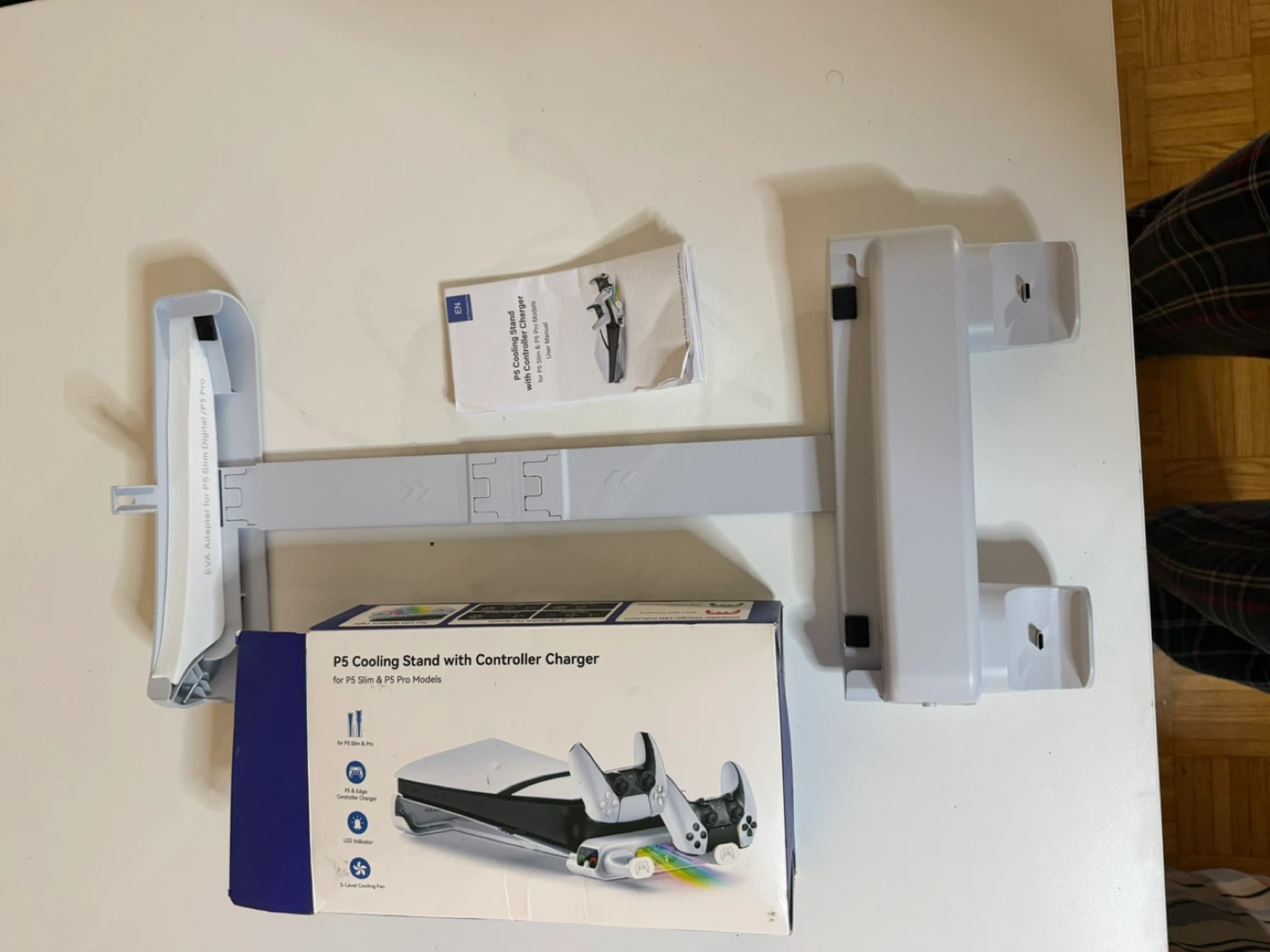 PS5 Cooling Stand with Dual Controller Charger - photo 2