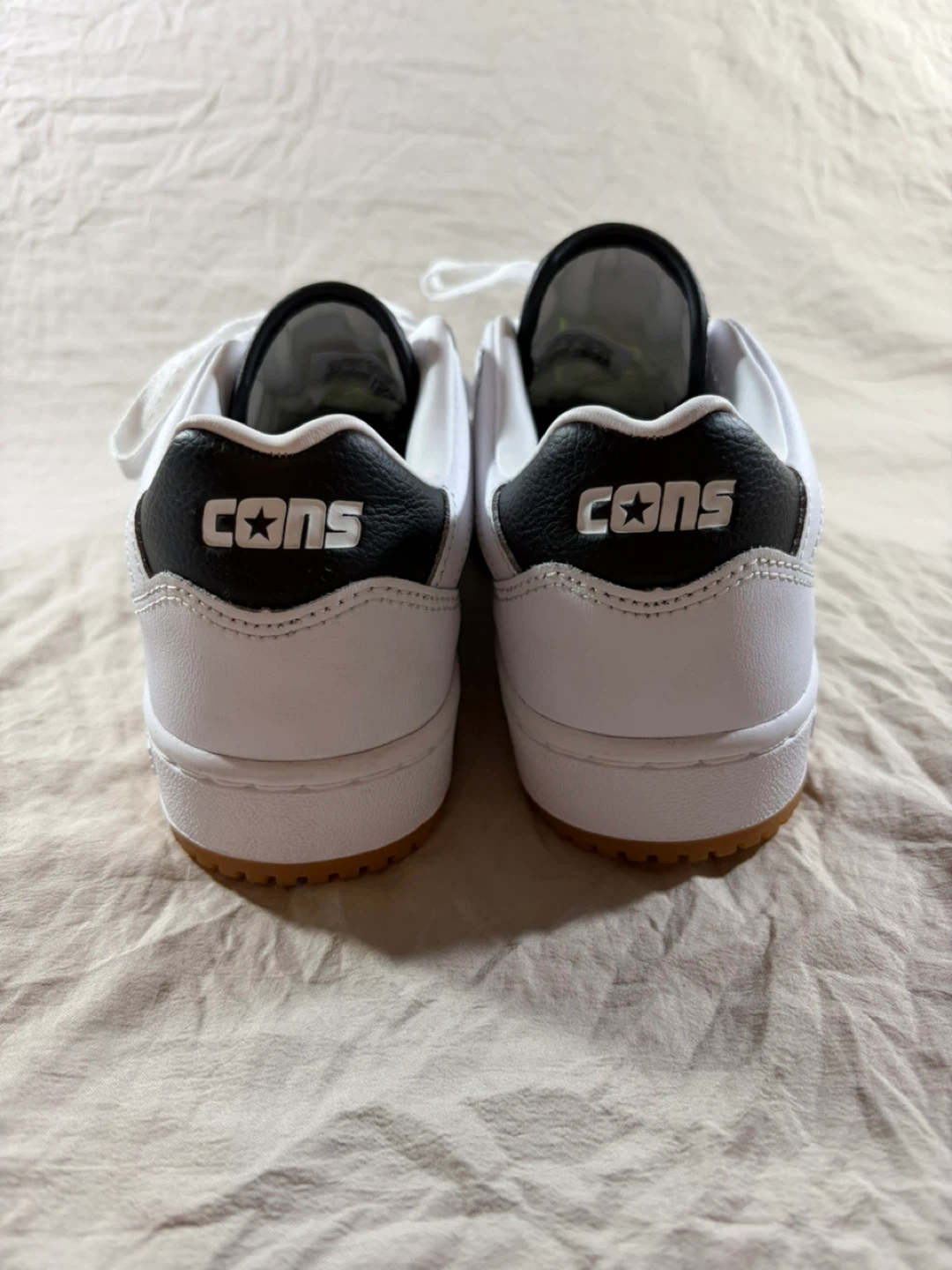 Converse Cons AS-1 Low Top Sneakers White Black Gum Sole - photo 3