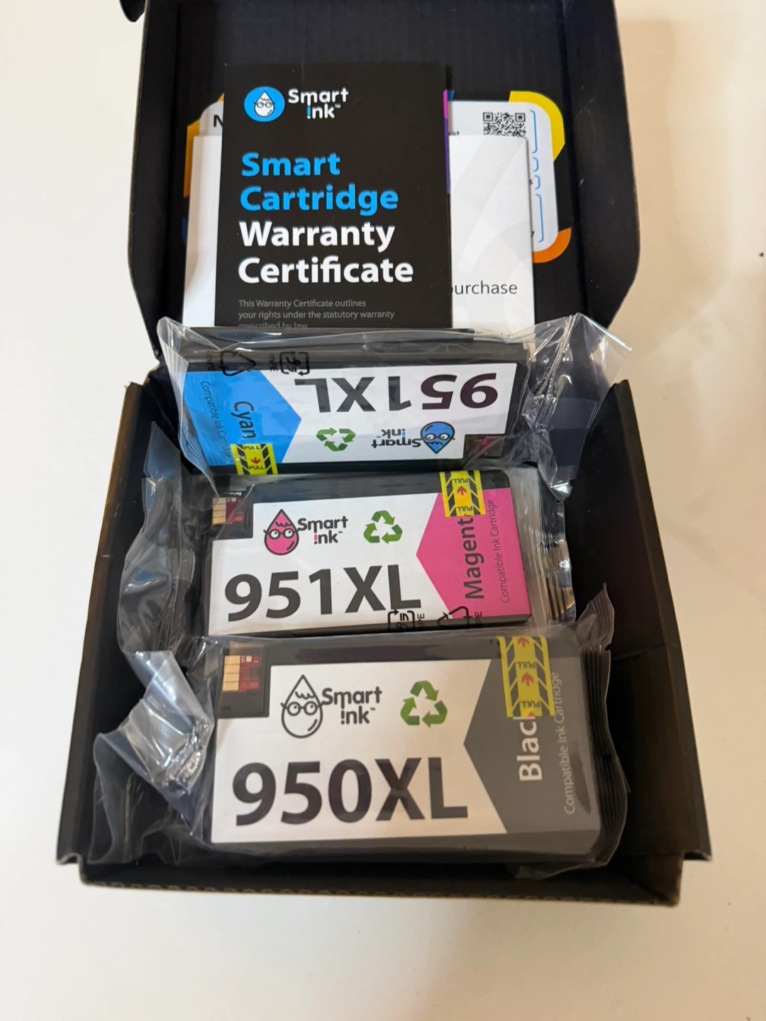 Smart Ink 950XL 951XL Ink Cartridges - Black, Magenta, Cyan - photo 2