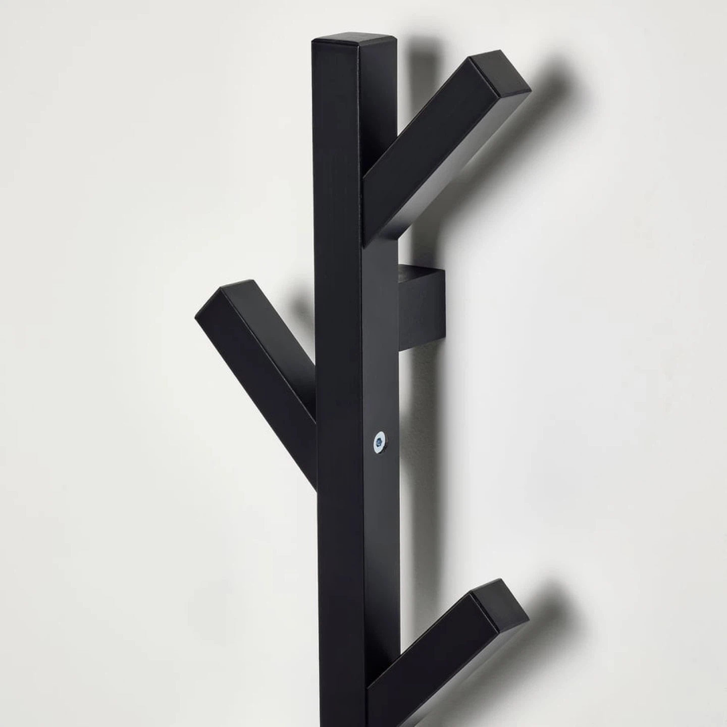 Black Wall Mounted Coat Rack - photo 3