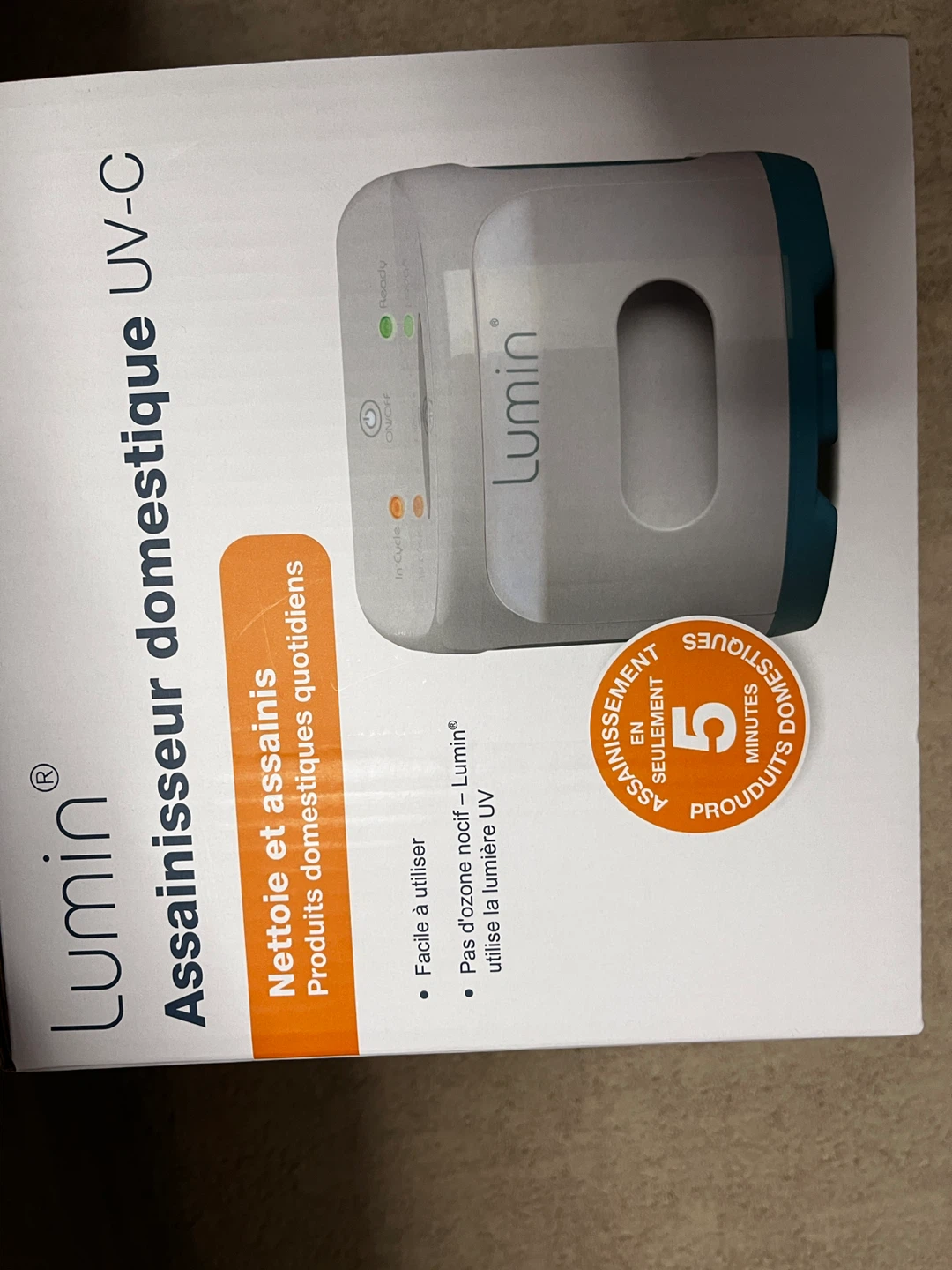 Lumin UV-C Household Sanitizer - photo 2