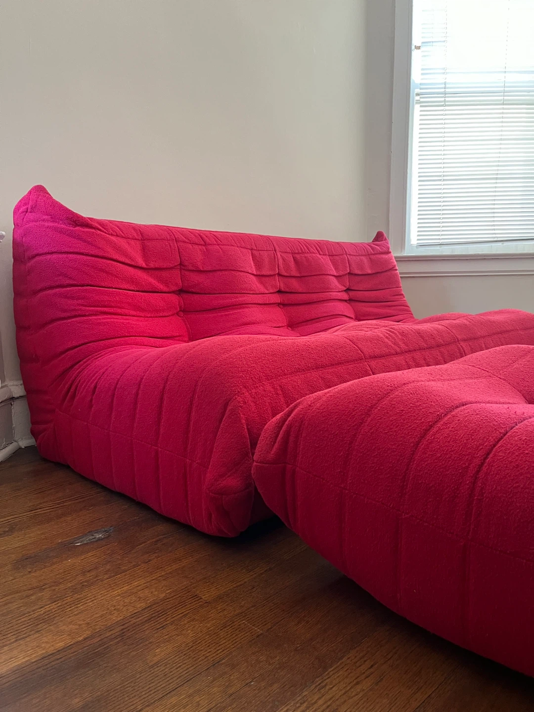 Togo Style Sofa with Ottoman - photo 3