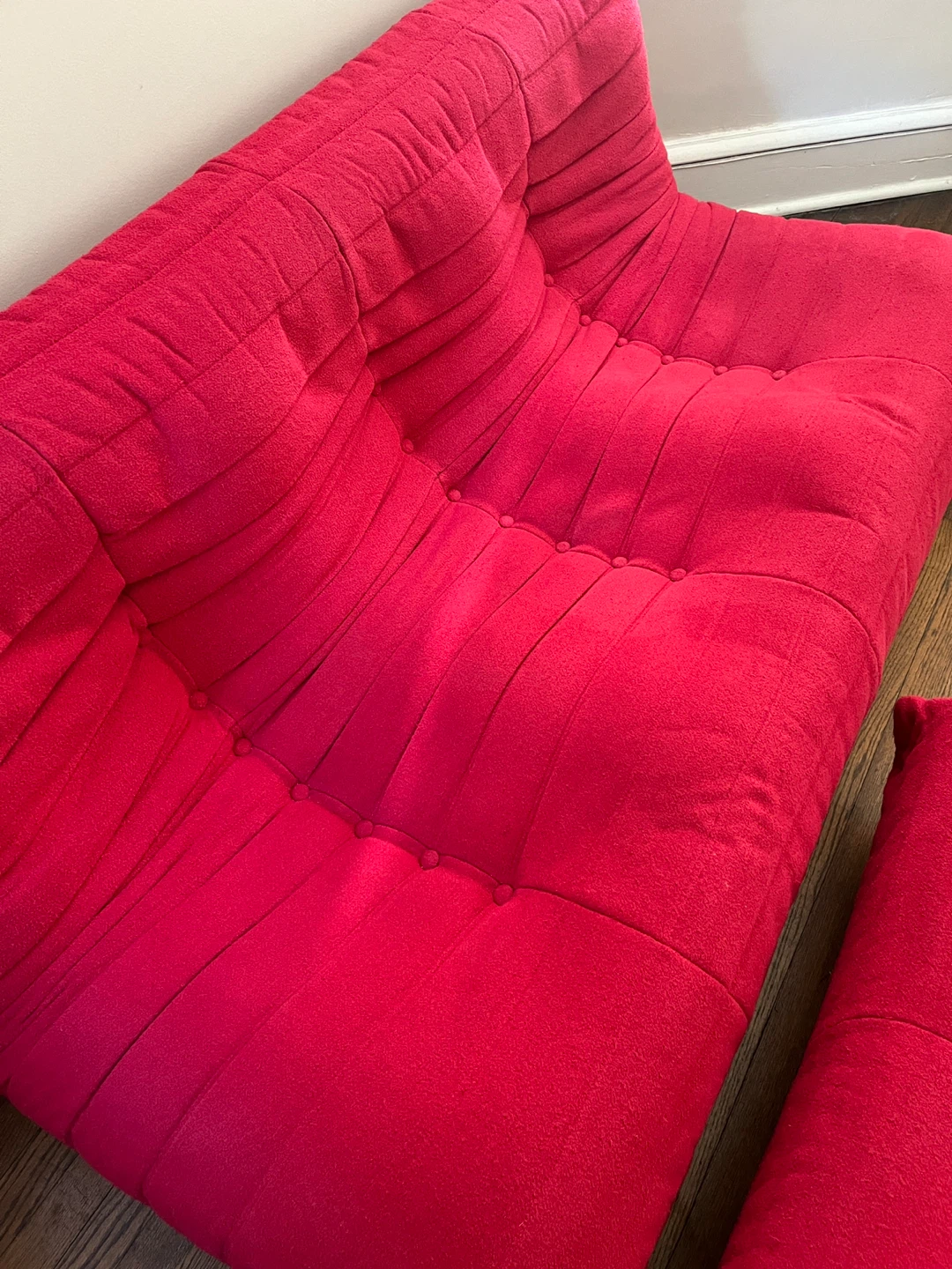 Togo Style Sofa with Ottoman - photo 2