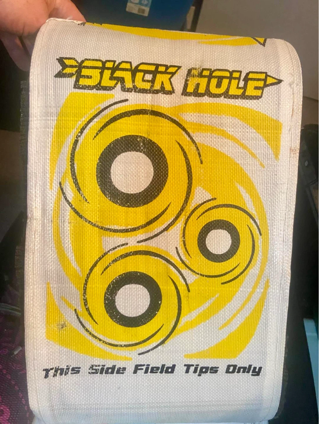 Black Hole Open Layered 4 side  Shooting Target - photo 3