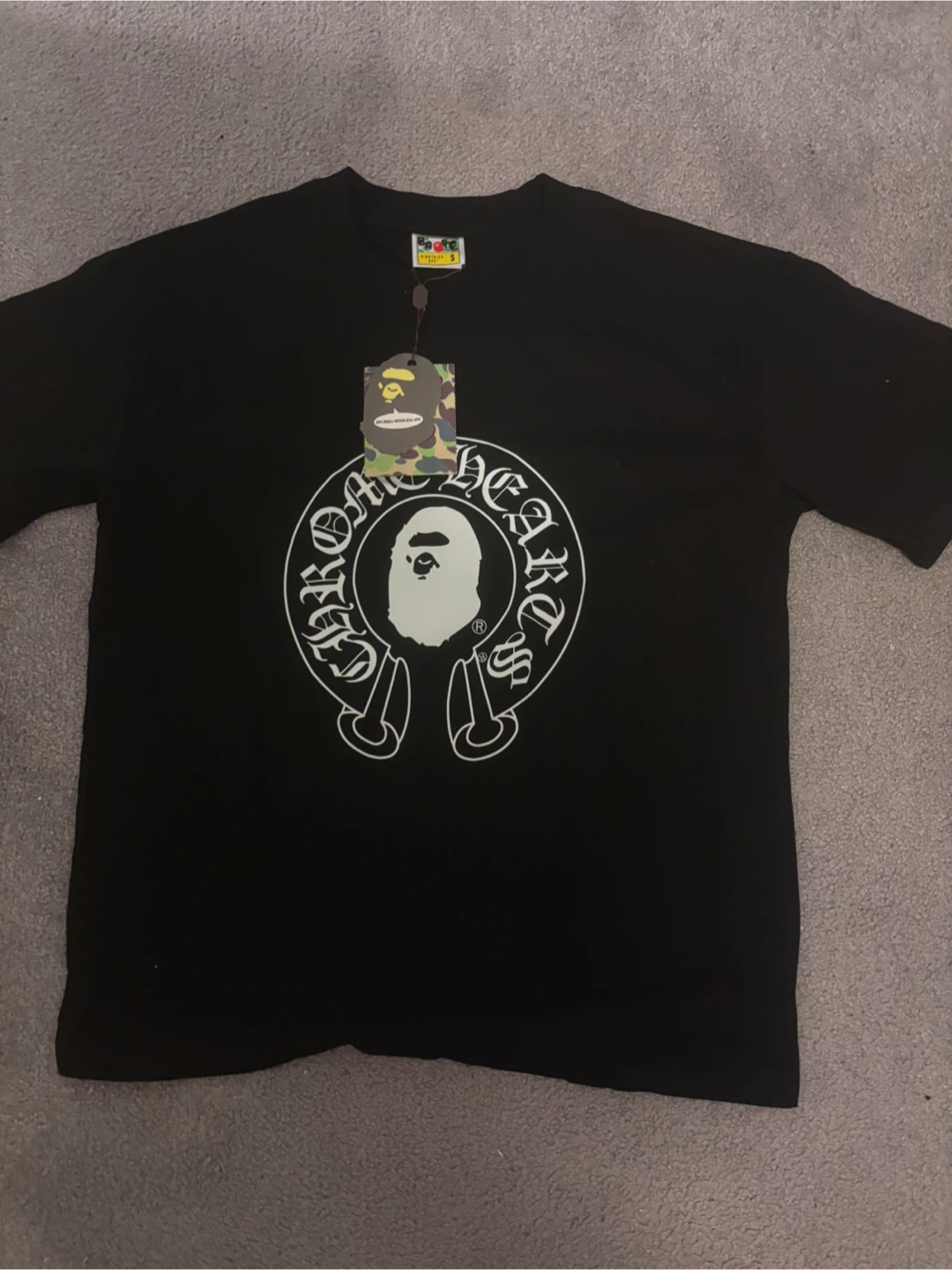 A Bathing Ape x Chrome Hearts Baby Milo T-Shirt