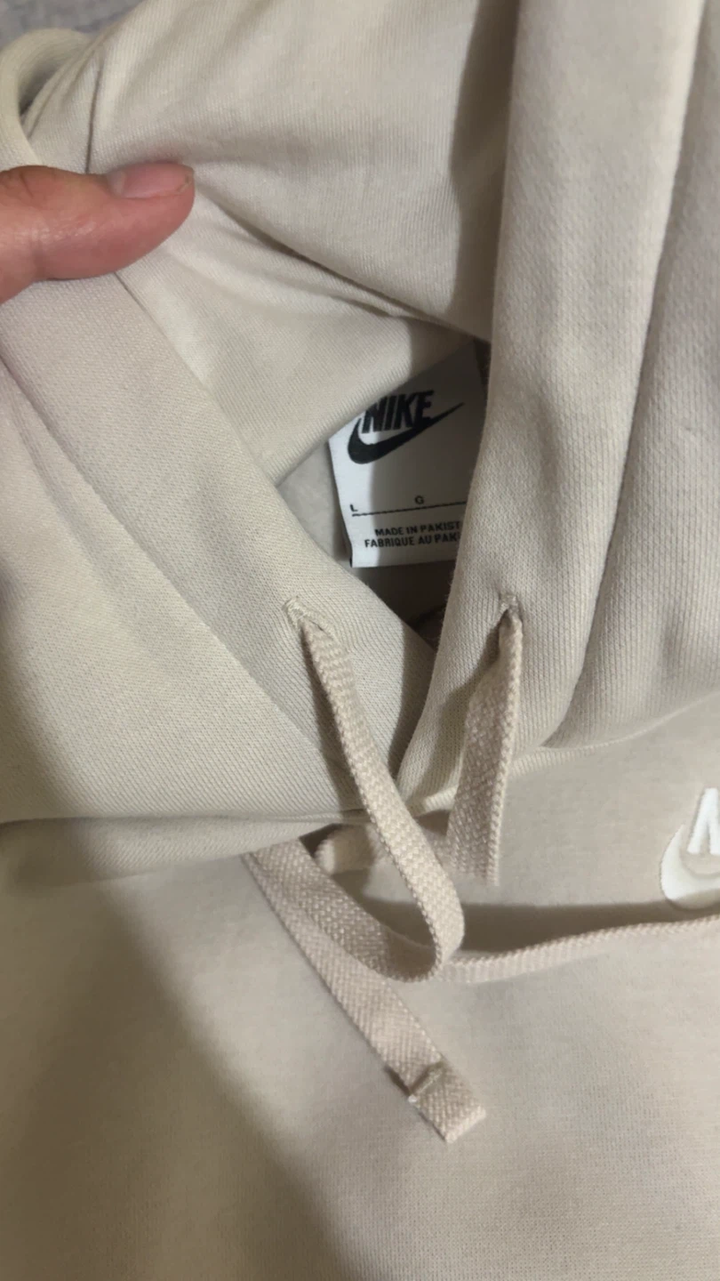Nike Beige Hoodie - Size L - photo 2