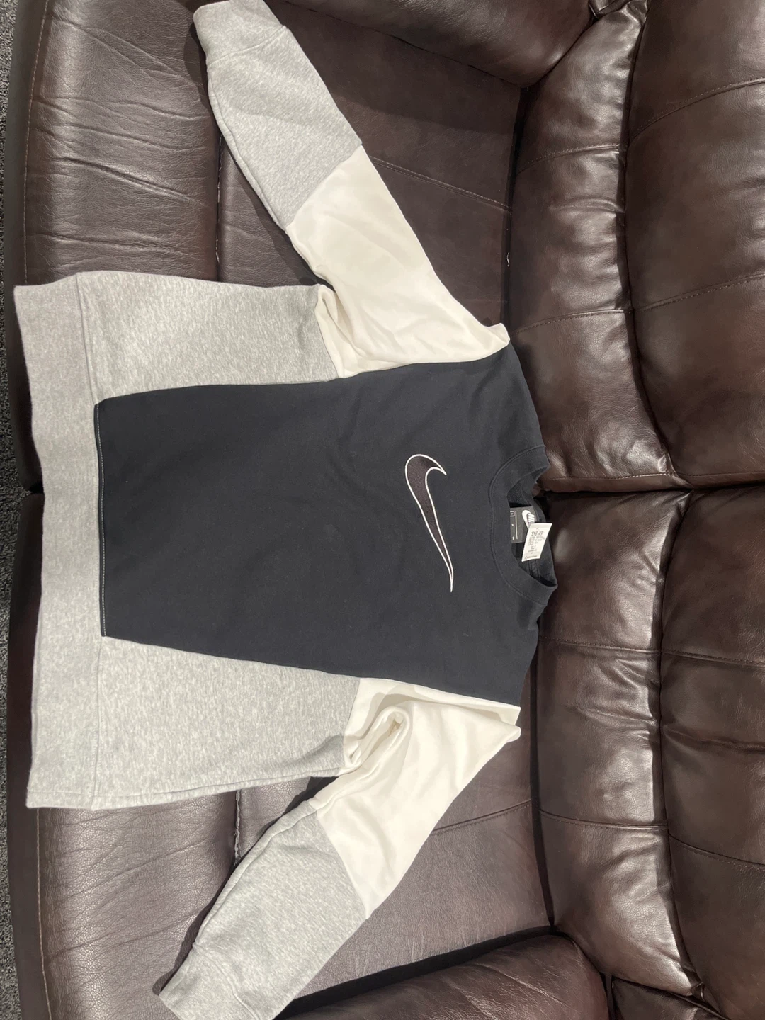 Nike Colour Block Crewneck Sweatshirt Size Small