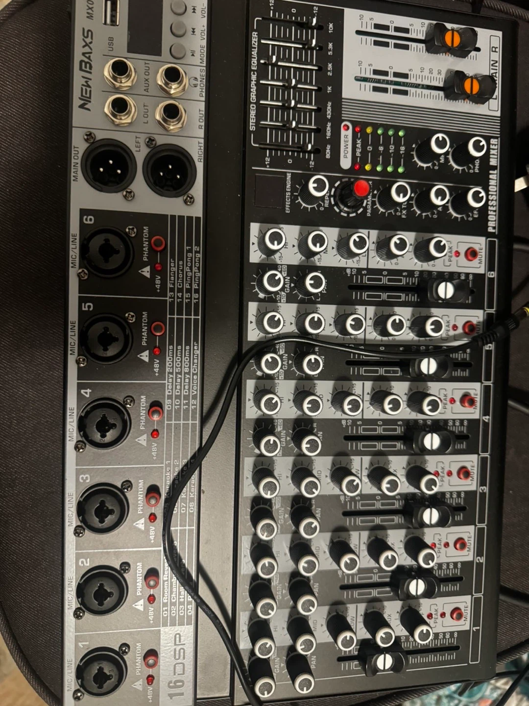 NewBax MX06   Channel Mixing Console - photo 2