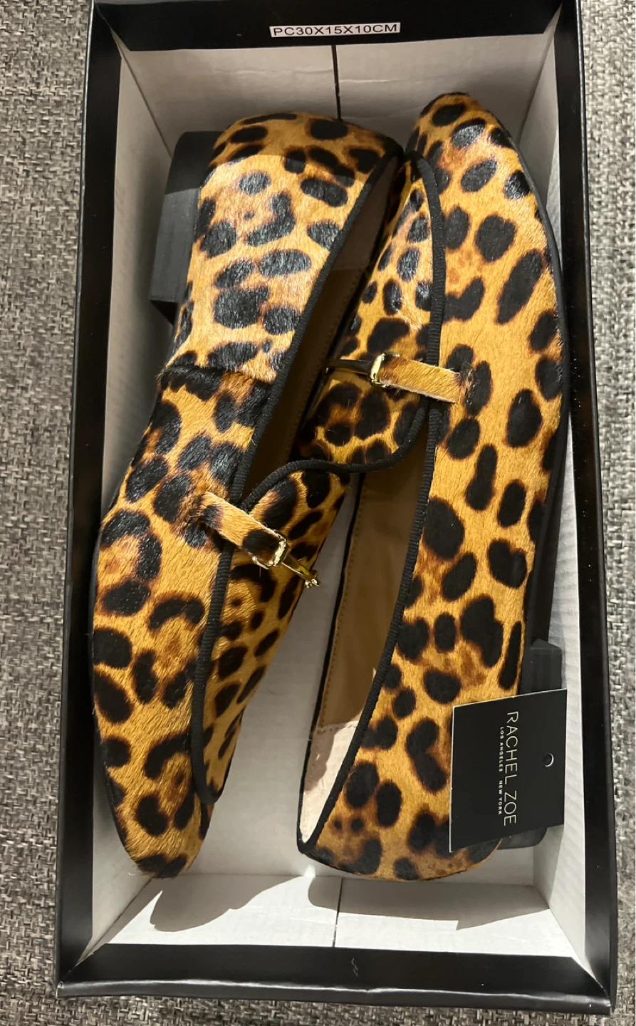 Rachel Zoe Leopard Print Loafers - Size 9