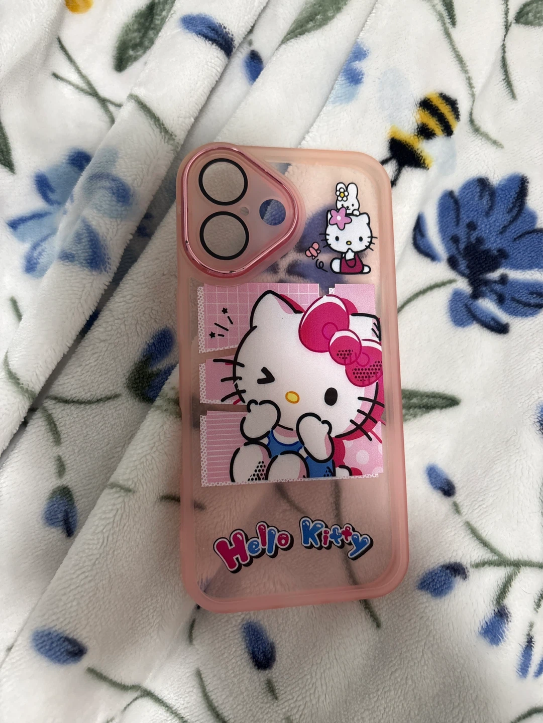 iPhone16 Hello Kitty Pink Phone Case